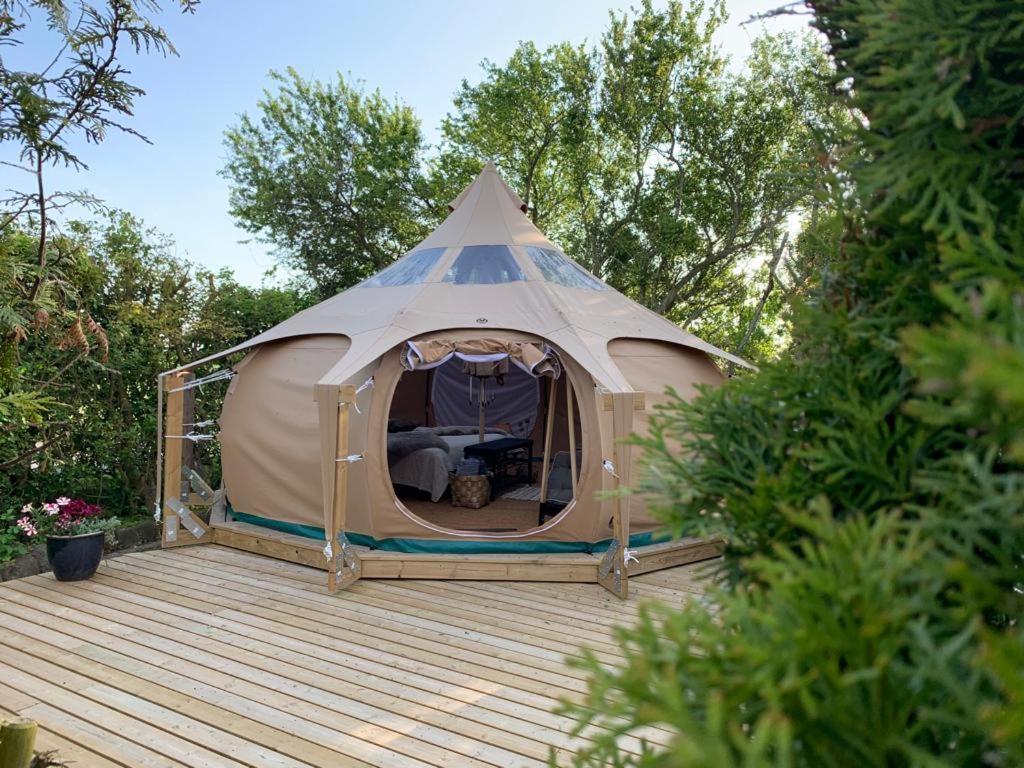 Romantik Luxus Glamping 2 Idestrup Exterior foto