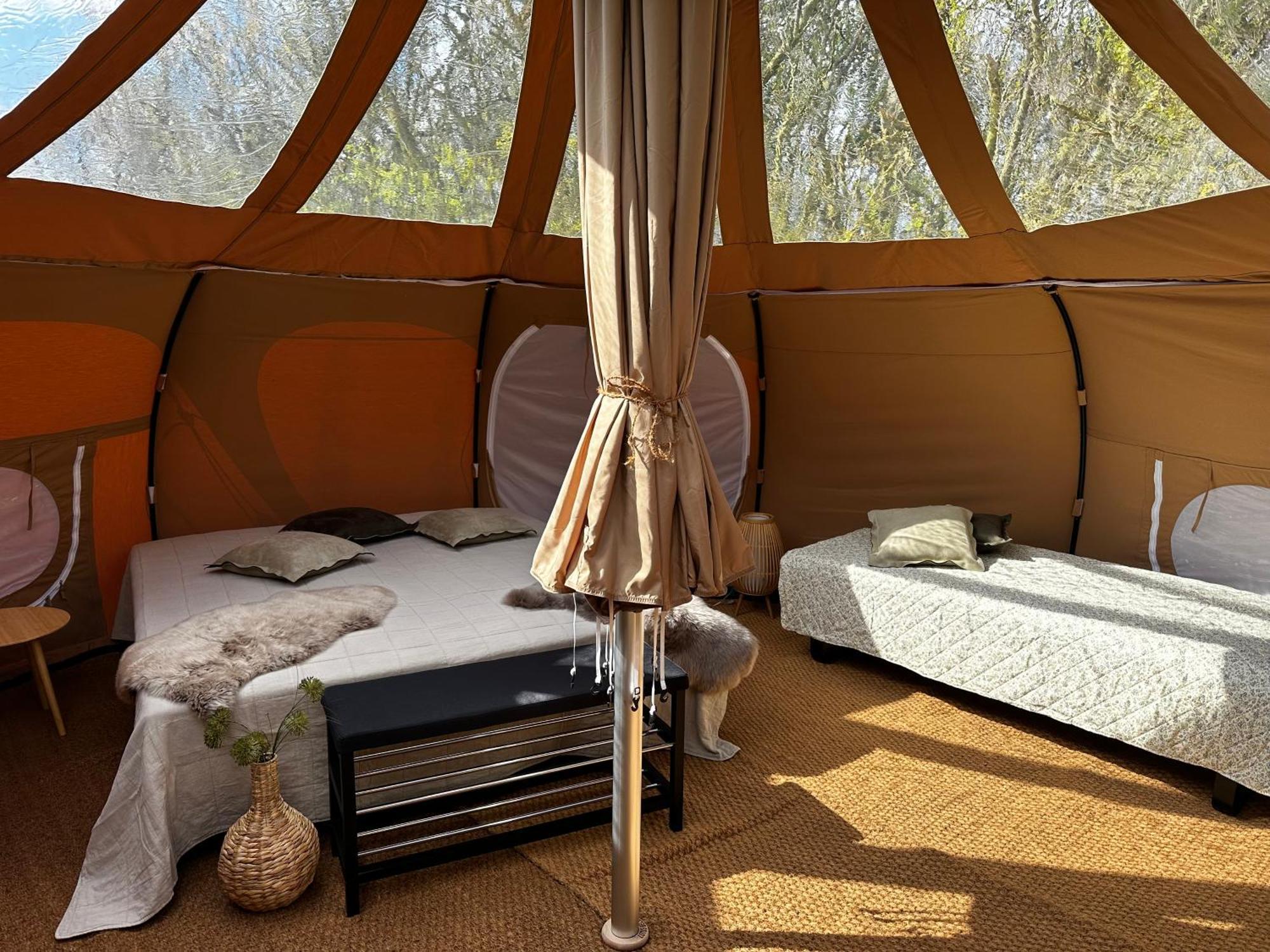 Romantik Luxus Glamping 2 Idestrup Exterior foto